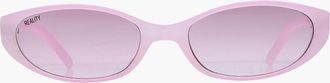 Reality Eyewear Velvet Kitten Sunglasses in Milky Pink Sorbet at Nordstrom
