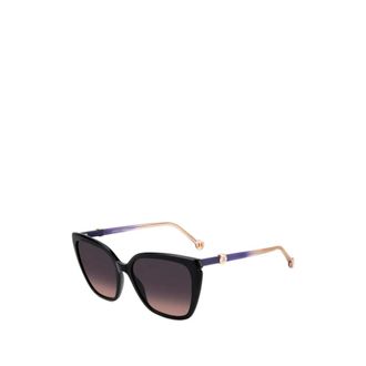 Carolina Herrera Sunglasses, female, Black, Size: 56 MM 0385/S Sunglasses