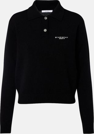 Givenchy Polo in lana e cashmere con logo