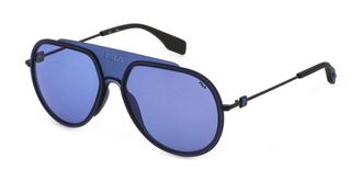 Fila SFI084 530Y Mens Sunglasses Black Size 58