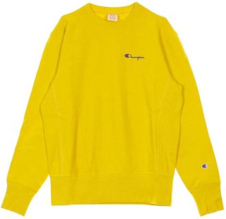 Champion Gele Crewneck Sweatshirt Reverse Weave - Heren - Sweatshirts - Geel - XL - Hoodies & sweatvesten
