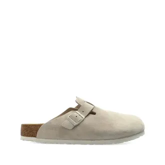 Birkenstock Schoenen, Heren, Beige, 44 EU, Boston Leve Oyster