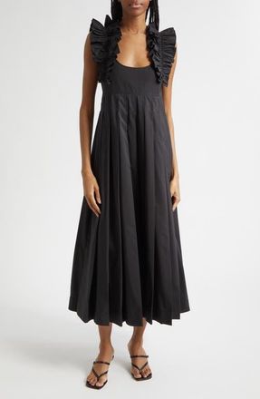 Cinq &agrave; Sept Jazmine A-Line Dress in Black at Nordstrom, Size 12