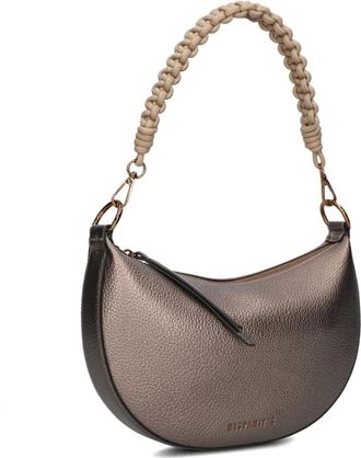 Hispanitas Tassen, Dames, Bruin, ONE Size, Bronzen Schoudertassen voor Dames