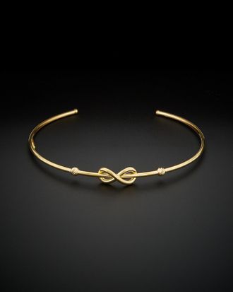 Italian Gold, Inc 14K Italian Gold Infinity Open Bangle