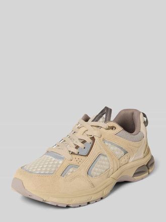 Selected Low Top Sneaker aus echtem Rindsvelours Modell RONAN in Beige, Gr&ouml;&szlig;e 40