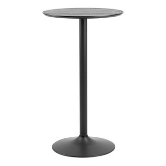 Furniture To Go Ibiza Tall Round Bar Table in Black