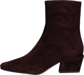Stefano Lauran Xt8260A Enkellaarsjes - Dames - Schoenen - Rood - Maat: 37 1/2 EU Leer