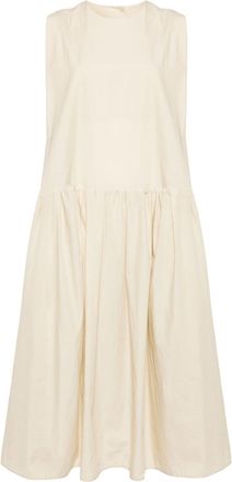 JNBY a-type sleeveless dress - women - Cotton - M - White