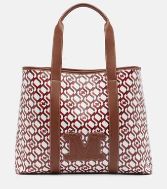 Max Mara Shopper Farneto Large in canvas