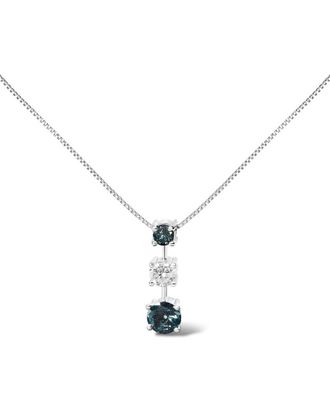 House of Brilliance Haus Of Brilliance 14K 1.48 Ct. Tw. Diamond Pendant Necklace