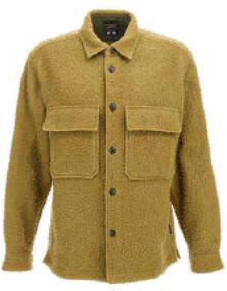 Woolrich Casual Shirts, male, Brown, Size: M Casual Shirt