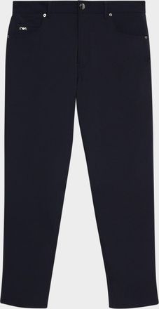 Emporio Armani Mens Nylon Technical Stretch Five-Pocket Pants