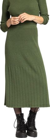 Ivko Solid Skirt In Green