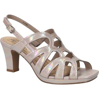 Easy Street Jetty Slingback Sandal in Natural Iridescent at Nordstrom Rack, Size 8