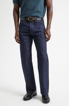 Noah Selvedge Bootcut Jeans in Indigo at Nordstrom, Size 32