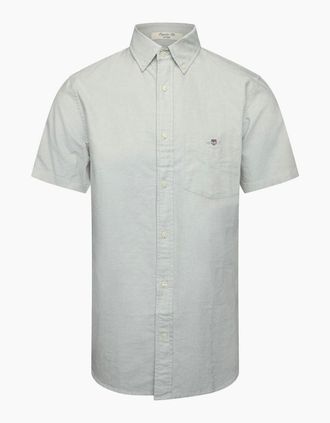 GANT Mens Reg Classic Oxf - Grey - Size: 38/Regular