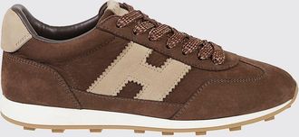Hogan H727 Leather and Nubuck Sneakers with Memory Foam Insole
