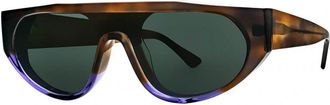 Thierry Lasry Kanibaly 128 Mens Sunglasses Brown Size 57