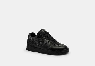 Coach Soho Sneaker In Crystal Signature Jacquard