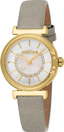 Roberto Cavalli Eclira Mother of Pearl Dial Mens Watch RC5L137L0025