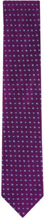 Eton Stropdas met patroon - Paars