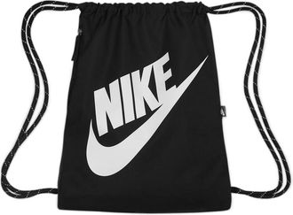 Nike Erfgoedtrekkoordtas (Zwart)