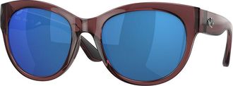 Costa 6S9011 Maya Polarized 901106 Mens Sunglasses Burgundy Size 55