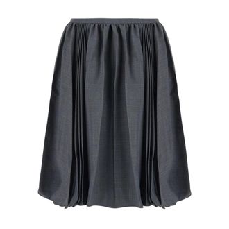 Shushu/Tong Shushu/Tong, Dames, Rokken, Grijs, Maat: XS Wol