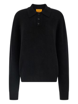 Guest In Residence Maglione Allday con maniche a palloncino - Nero