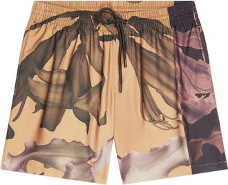 Dries Van Noten Costume da bagno a fiori - Giallo