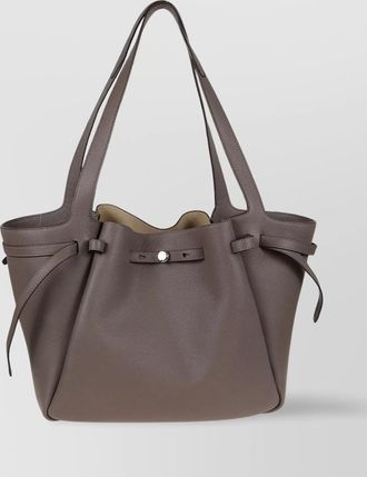 Tory Burch romy pebbled tote double handles