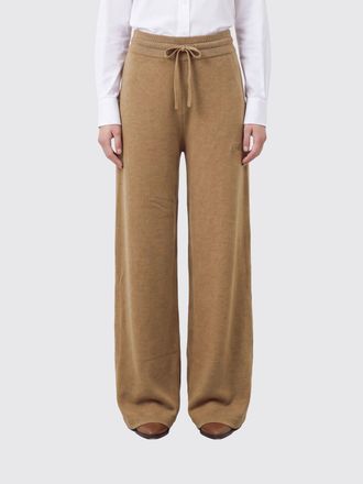 Autry Pantaloni jogging in maglia di lana e cashmere con coulisse e vita alta