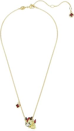 Swarovski Dragon Pendant Necklace - Dames - Accessoires - Geel - Maat: ONE Size