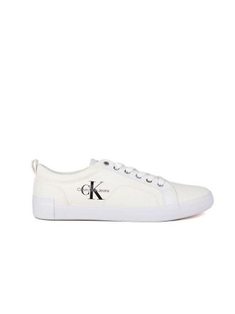 Calvin Klein Recycled Cotton Sneakers - White