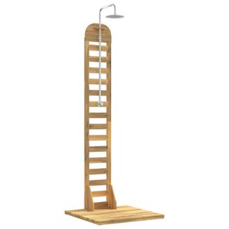 vidaXL Ducha Exterior 225 Cm Blanco Vidaxl