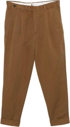 PT01 Pt01, Heren, Broeken, Bruin, Maat: XL
