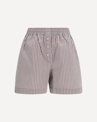 Brunello Cucinelli Striped silk Shorts Female XS