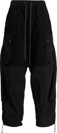 Mostly Heard Rarely Seen detachable corduroy cropped trousers - men - Cotton - L - Black