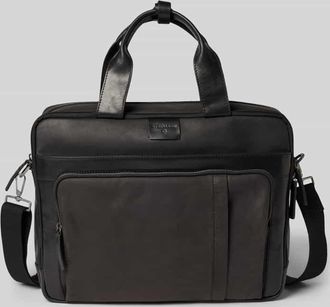 Strellson Laptoptasche aus echtem Leder in BLACK, Größe 1