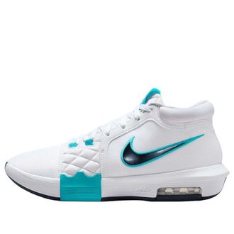 Nike LeBron Witness 8 White Dusty Cactus Obsidian HQ2139-101