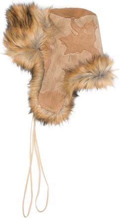 Who Decides War by Ev Bravado faux-fur hat - Brown