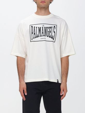 Palm Angels T-shirt relaxed fit in cotone con logo stampato