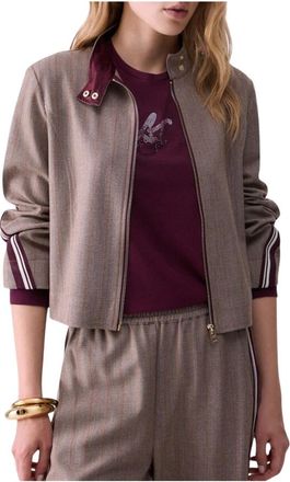 Liu Jo Training Jackets - female - Liu Jo - Light Jackets - Brown - XS - Jackets