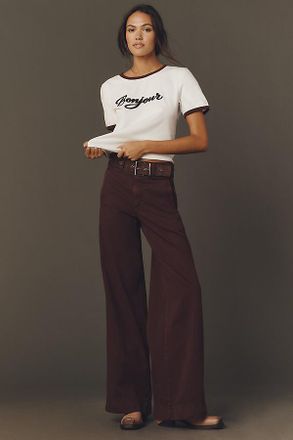 Amo Friday Trouser High-Rise Wide-Leg Jeans