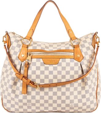 Louis Vuitton Pre-owned Womens Evora MM Shoulder Bag - White - One Size