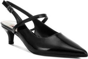Rag & Co. Abloom Pointed Toe Water Repellent Pump in Black at Nordstrom Rack, Size 10
