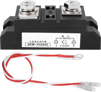 OEM Rel&eacute; De Estado S&oacute;lido Bem H3200z De 200 A, Control De Cc, Grado Industrial, Para Equipos El&eacute;ctricos De Ca