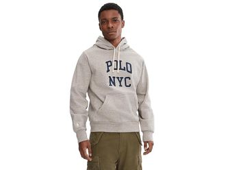 Polo Ralph Lauren Fleece Graphic Hoodie Mens Clothing Loft Heather : 2XL, Cotton/Polyester