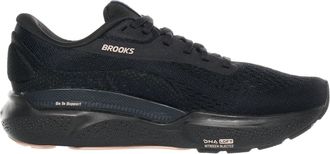 Brooks Womens Adrenaline Gts 24 Peach Shoes In Black/peacoat